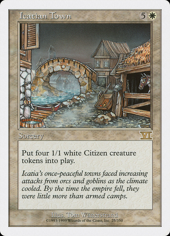 Icatian Town [Classic Sixth Edition] - Magic: The Gathering - Card Brawlers | Quebec | Canada |