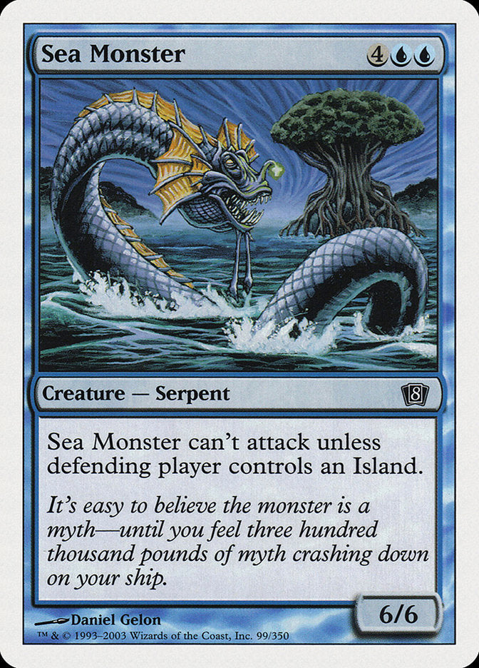 Sea Monster [Eighth Edition] - Magic: The Gathering - Card Brawlers | Quebec | Canada |