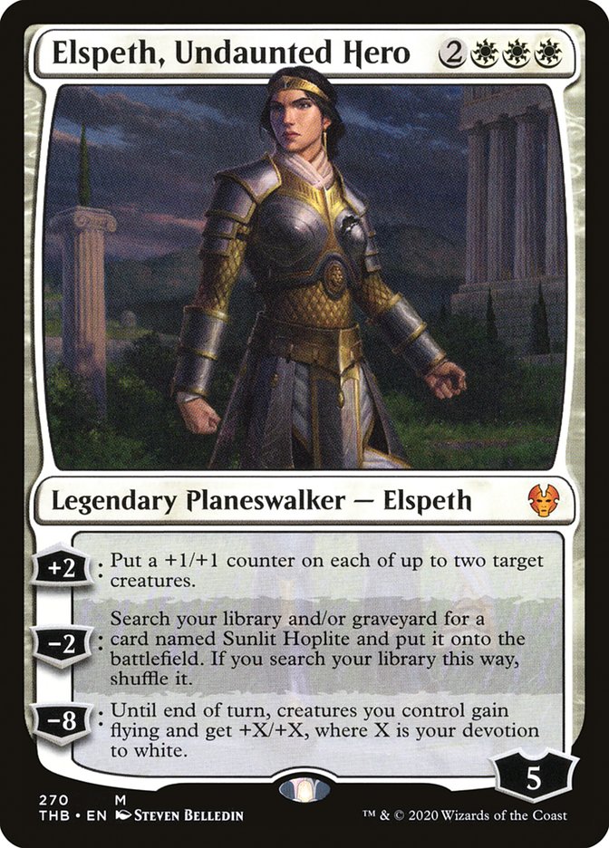 Elspeth, Undaunted Hero [Theros Beyond Death] - Magic: The Gathering - Card Brawlers | Quebec | Canada |