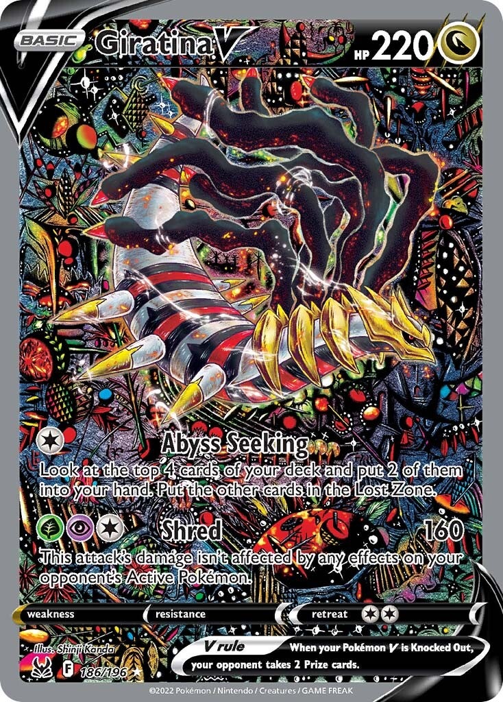 Giratina V (186/196) [Sword & Shield: Lost Origin] - Pokémon - Card Brawlers | Quebec | Canada |