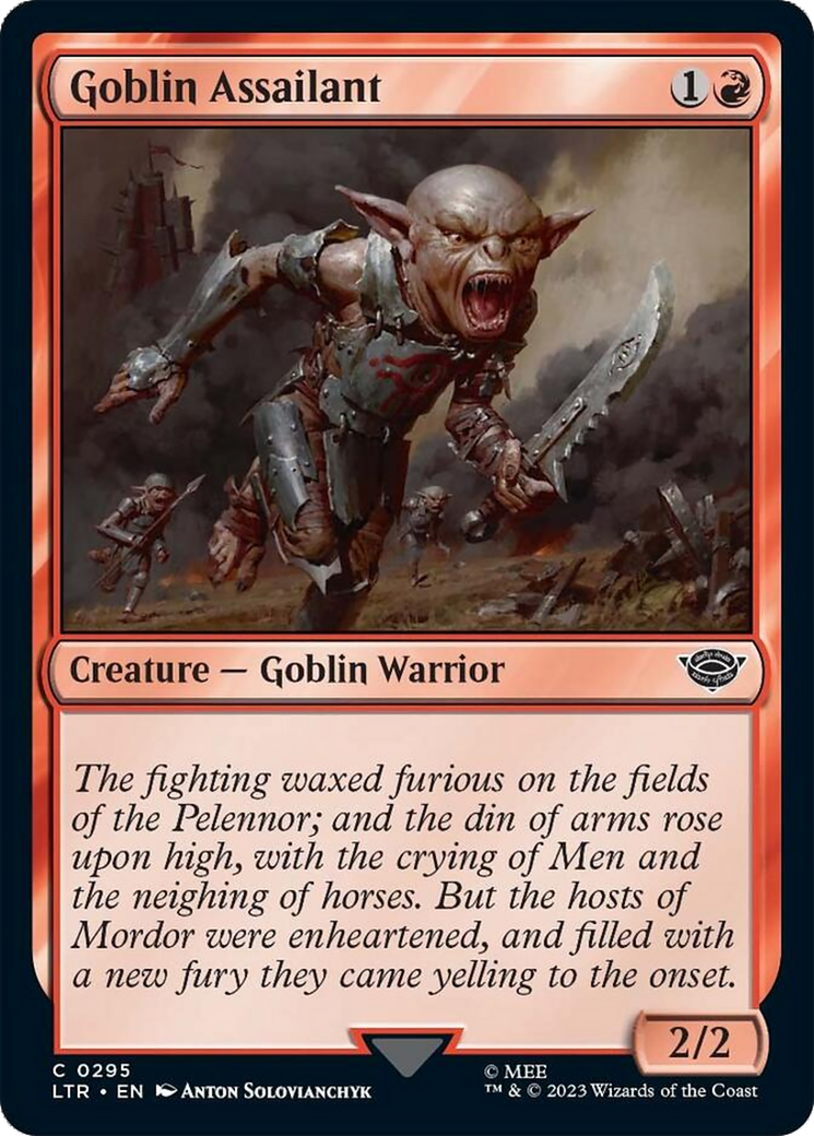 Goblin Assailant [The Lord of the Rings: Tales of Middle-Earth] - Magic: The Gathering - Card Brawlers | Quebec | Canada |