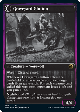 Graveyard Trespasser // Graveyard Glutton [Innistrad: Double Feature] - Magic: The Gathering - Card Brawlers | Quebec | Canada |