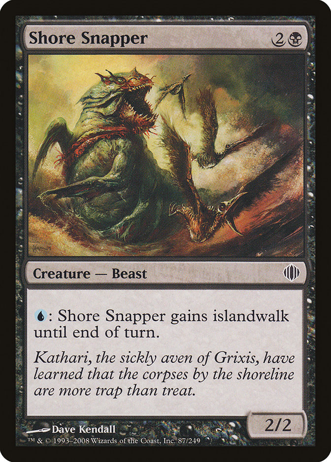 Shore Snapper [Shards of Alara] - Magic: The Gathering - Card Brawlers | Quebec | Canada |