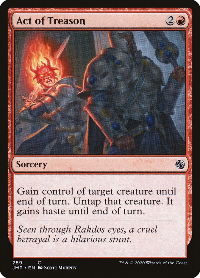 Act of Treason [Jumpstart] - Magic: The Gathering - Card Brawlers | Quebec | Canada |