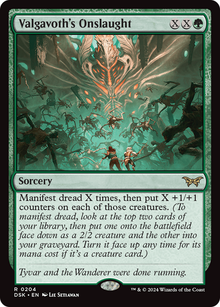 Valgavoth's Onslaught [Duskmourn: House of Horror] - Magic: The Gathering - Card Brawlers | Quebec | Canada |