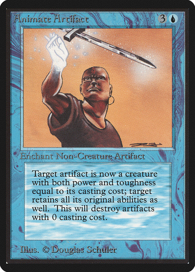 Animate Artifact [Beta Edition] - Magic: The Gathering - Card Brawlers | Quebec | Canada |