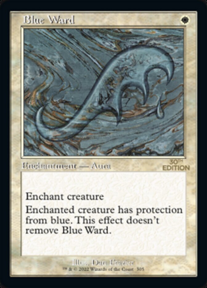 Blue Ward (Retro) [30th Anniversary Edition] - Magic: The Gathering - Card Brawlers | Quebec | Canada |