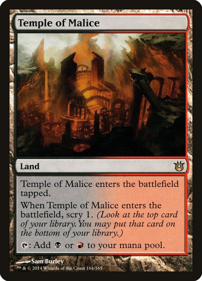 Temple of Malice [Born of the Gods] - Magic: The Gathering - Card Brawlers | Quebec | Canada |