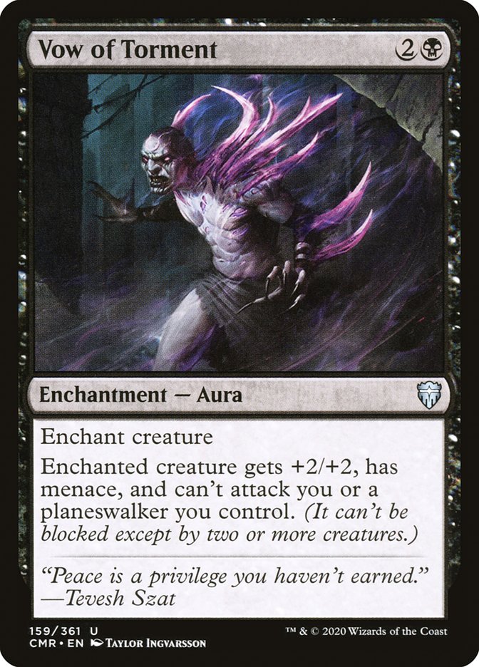 Vow of Torment [Commander Legends] - Magic: The Gathering - Card Brawlers | Quebec | Canada |