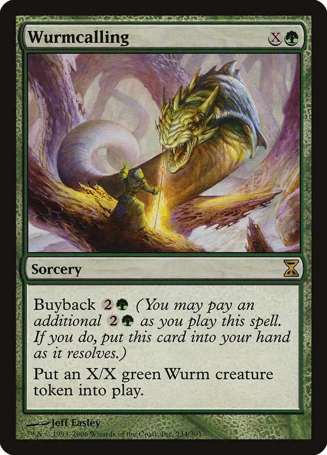 Wurmcalling [Time Spiral] - Magic: The Gathering - Card Brawlers | Quebec | Canada |