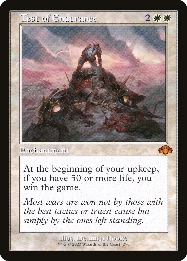 Test of Endurance (Retro) [Dominaria Remastered] - Magic: The Gathering - Card Brawlers | Quebec | Canada |