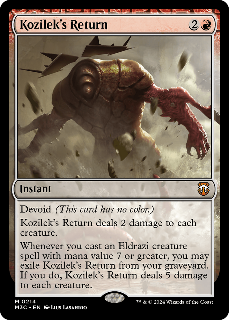 Kozilek's Return (Ripple Foil) [Modern Horizons 3 Commander] - Magic: The Gathering - Card Brawlers | Quebec | Canada |