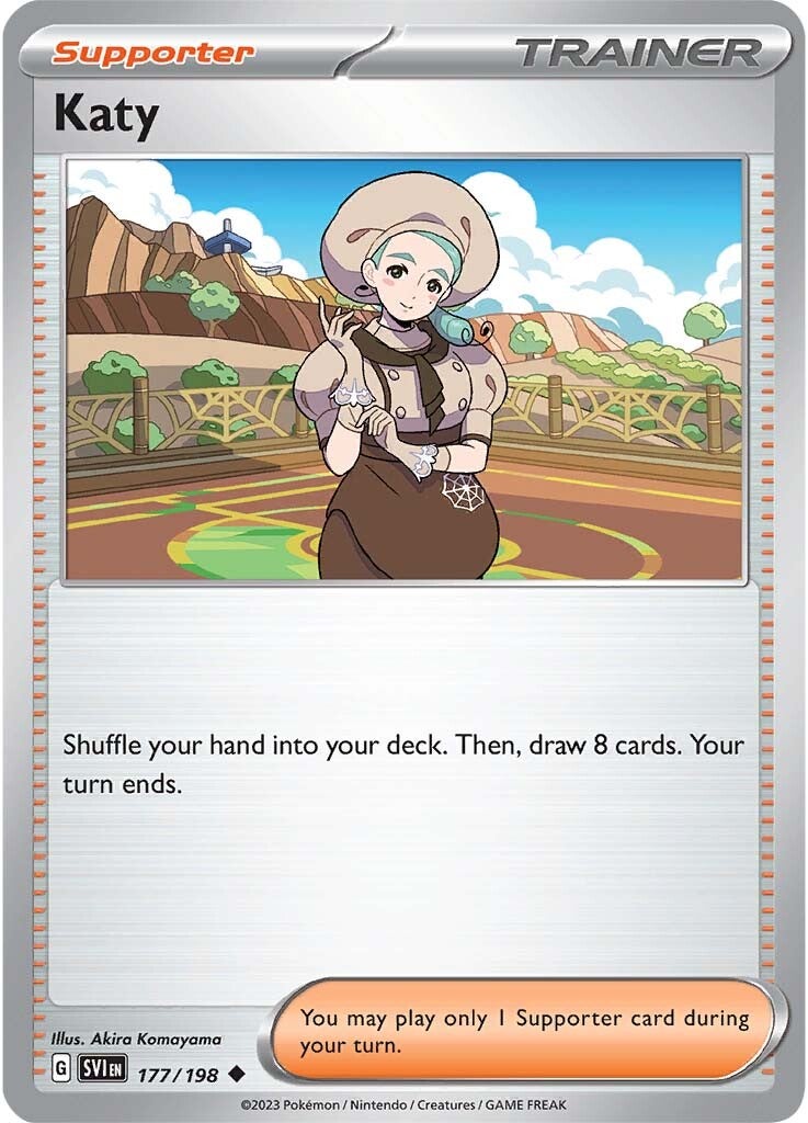 Katy (177/198) [Scarlet & Violet: Base Set] - Pokémon - Card Brawlers | Quebec | Canada |