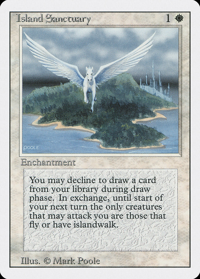 Island Sanctuary [Revised Edition] - Magic: The Gathering - Card Brawlers | Quebec | Canada |