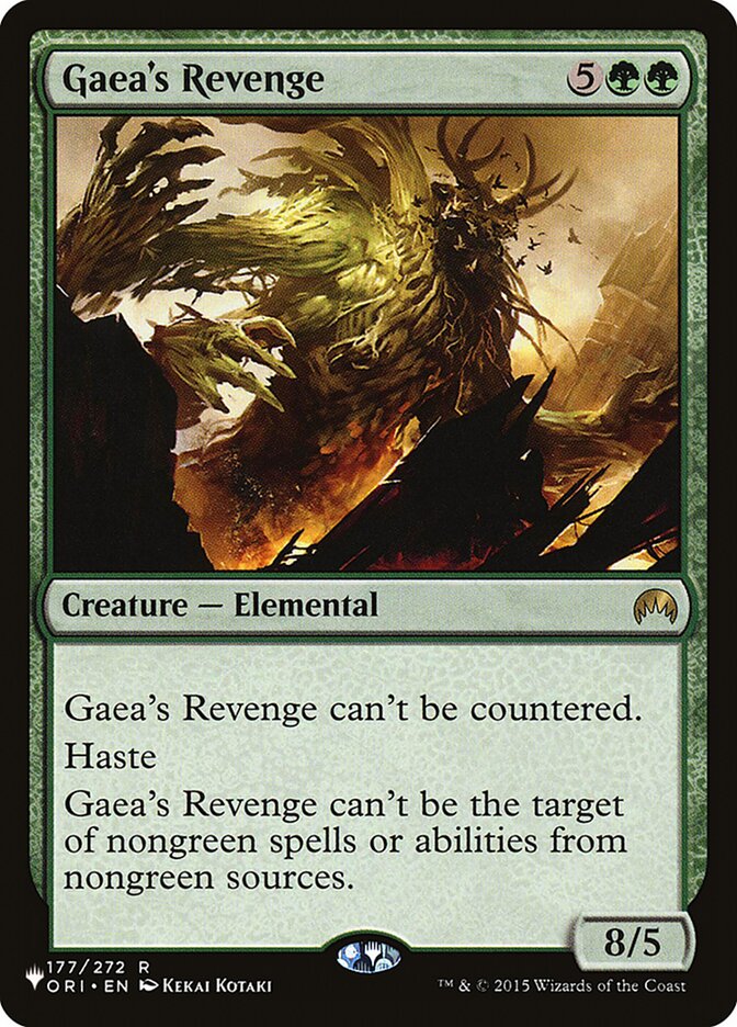 Gaea's Revenge [The List] - Magic: The Gathering - Card Brawlers | Quebec | Canada |