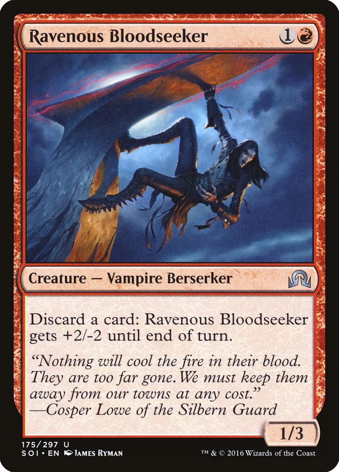 Ravenous Bloodseeker [Shadows over Innistrad] - Magic: The Gathering - Card Brawlers | Quebec | Canada |