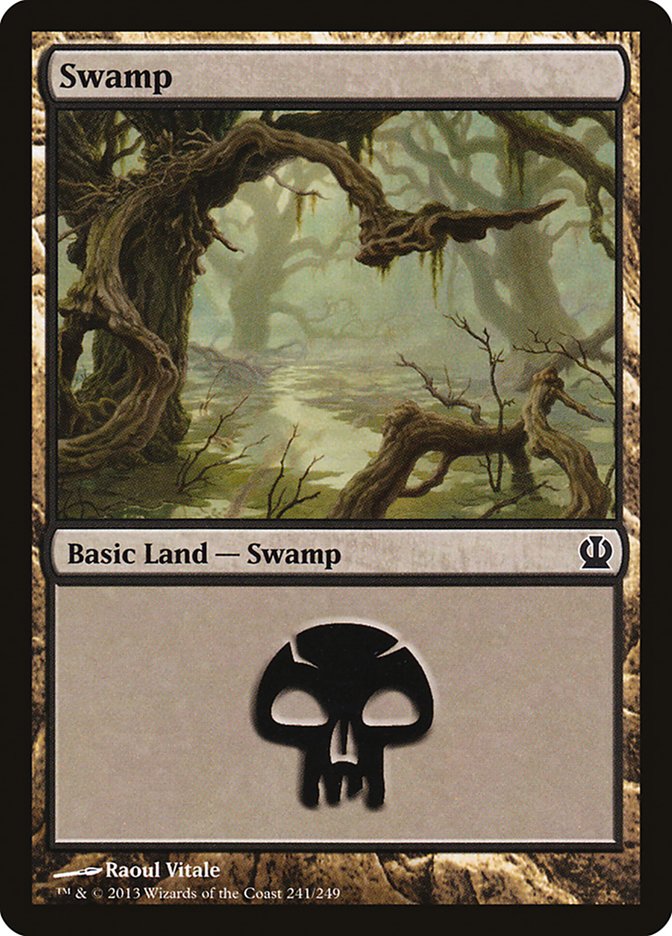 Swamp (241) [Theros] - Magic: The Gathering - Card Brawlers | Quebec | Canada |