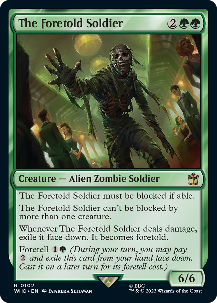 The Foretold Soldier [Doctor Who] - Magic: The Gathering - Card Brawlers | Quebec | Canada |