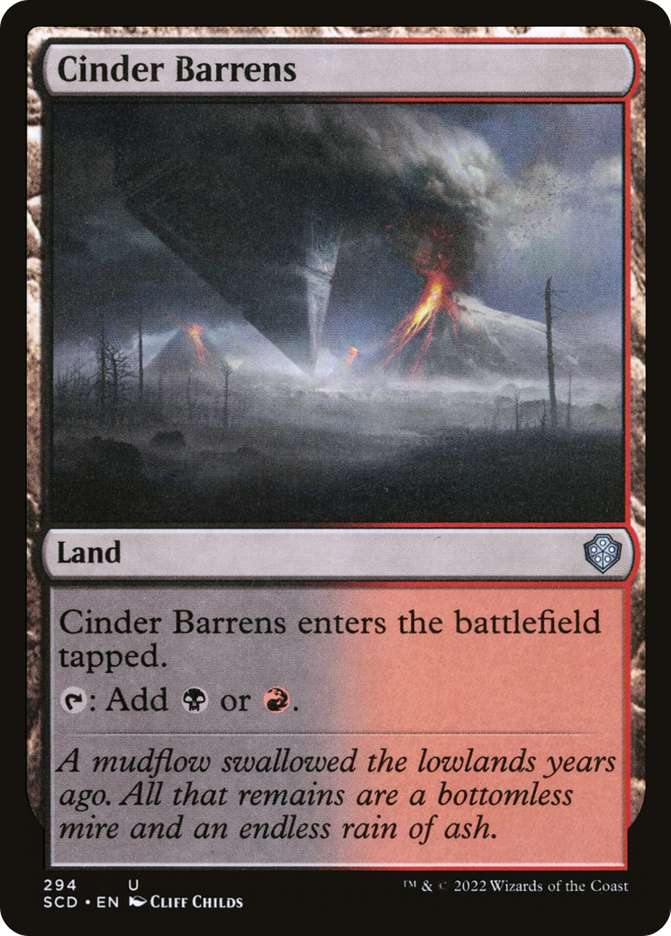 Cinder Barrens [Starter Commander Decks] - Magic: The Gathering - Card Brawlers | Quebec | Canada |