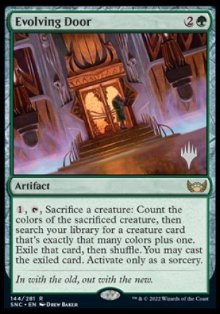 Evolving Door (Promo Pack) [Streets of New Capenna Promos] - Magic: The Gathering - Card Brawlers | Quebec | Canada |