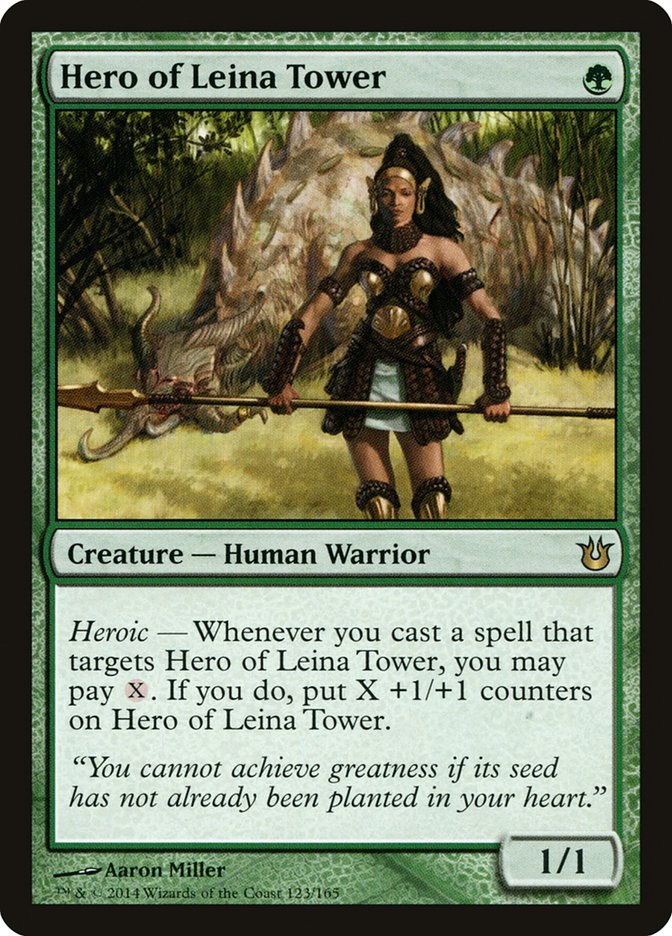 Hero of Leina Tower [Born of the Gods] - Magic: The Gathering - Card Brawlers | Quebec | Canada |