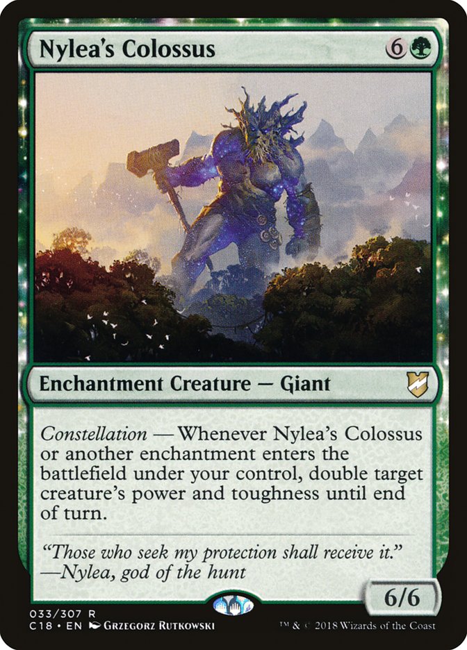Nylea's Colossus [Commander 2018] - Magic: The Gathering - Card Brawlers | Quebec | Canada |