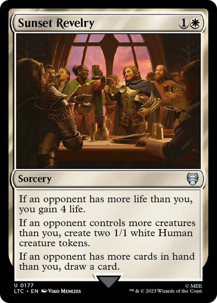 Sunset Revelry [The Lord of the Rings: Tales of Middle-Earth Commander] - Magic: The Gathering - Card Brawlers | Quebec | Canada |