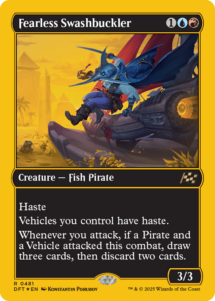 Fearless Swashbuckler (First-Place Foil) [Aetherdrift] - Magic: The Gathering - Card Brawlers | Quebec | Canada |