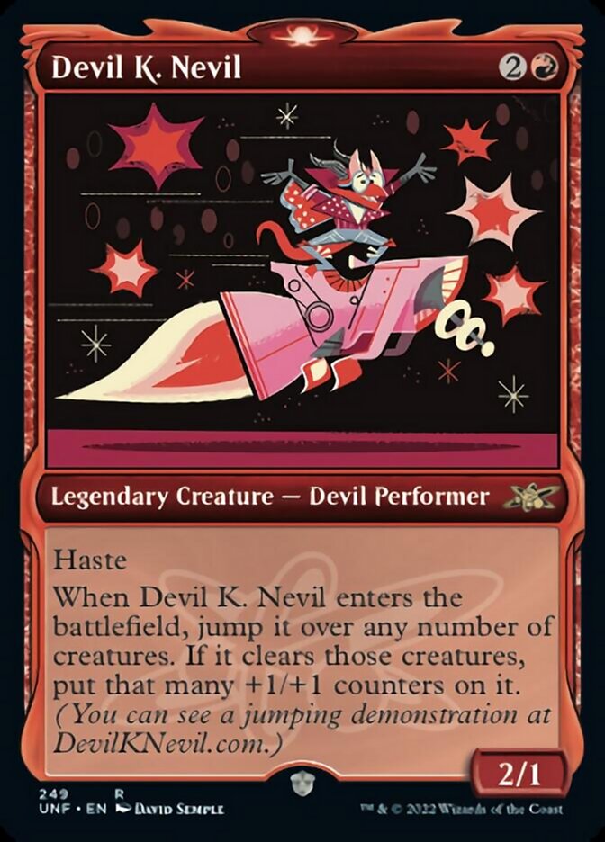 Devil K. Nevil (Showcase) [Unfinity] - Magic: The Gathering - Card Brawlers | Quebec | Canada |