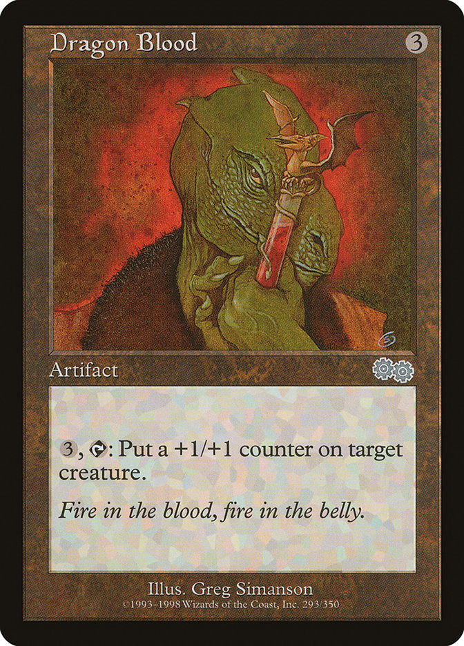 Dragon Blood [Urza's Saga] - Magic: The Gathering - Card Brawlers | Quebec | Canada |