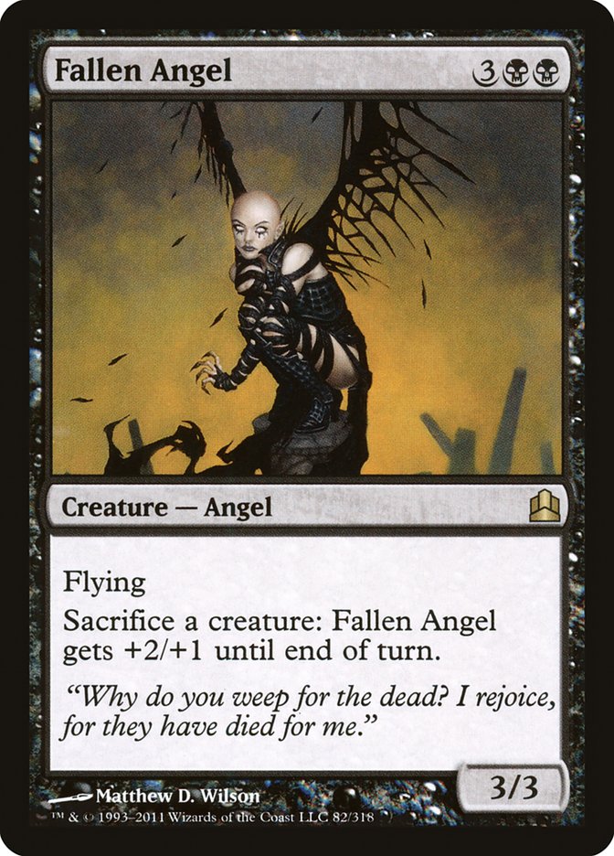 Fallen Angel [Commander 2011] - Magic: The Gathering - Card Brawlers | Quebec | Canada |