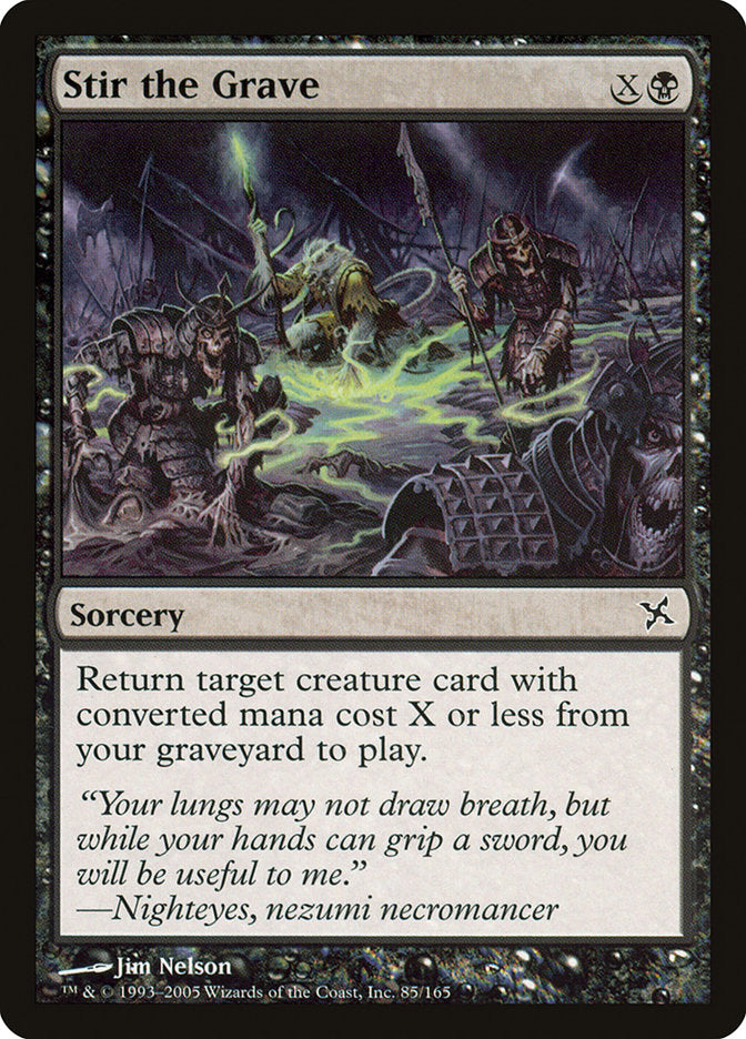 Stir the Grave [Betrayers of Kamigawa] - Magic: The Gathering - Card Brawlers | Quebec | Canada |