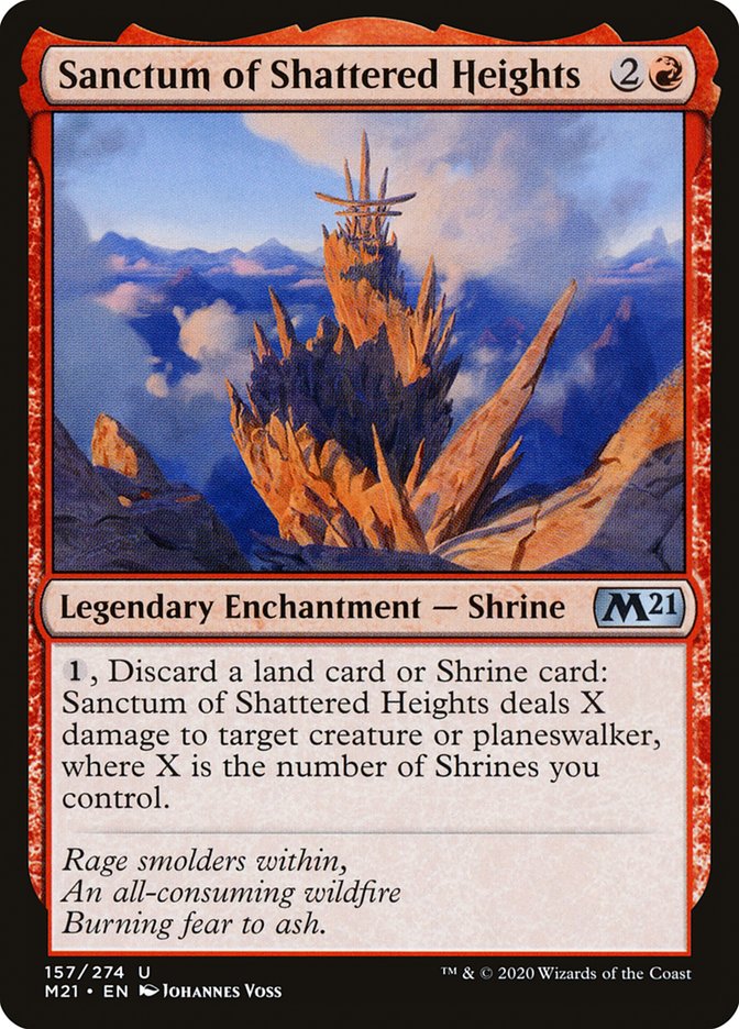 Sanctum of Shattered Heights [Core Set 2021] - Magic: The Gathering - Card Brawlers | Quebec | Canada |