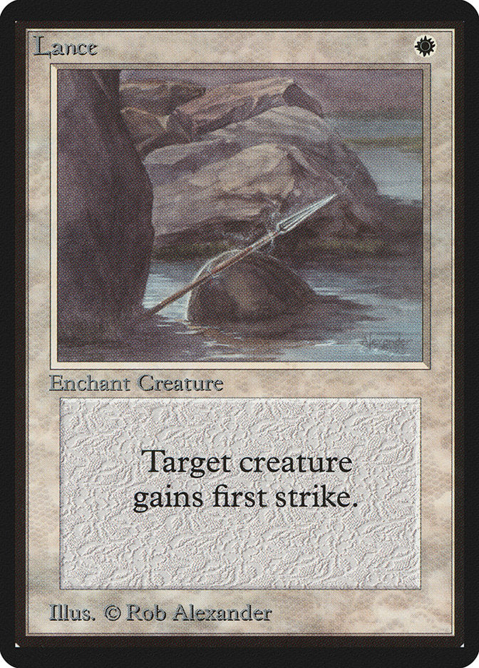 Lance [Beta Edition] - Magic: The Gathering - Card Brawlers | Quebec | Canada |