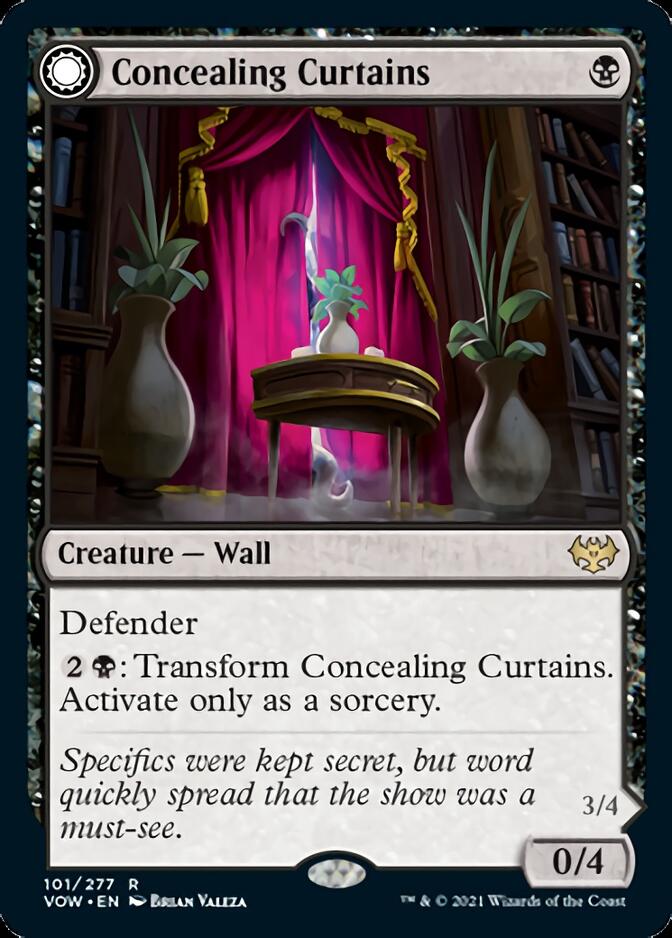 Concealing Curtains // Revealing Eye [Innistrad: Crimson Vow] - Magic: The Gathering - Card Brawlers | Quebec | Canada |