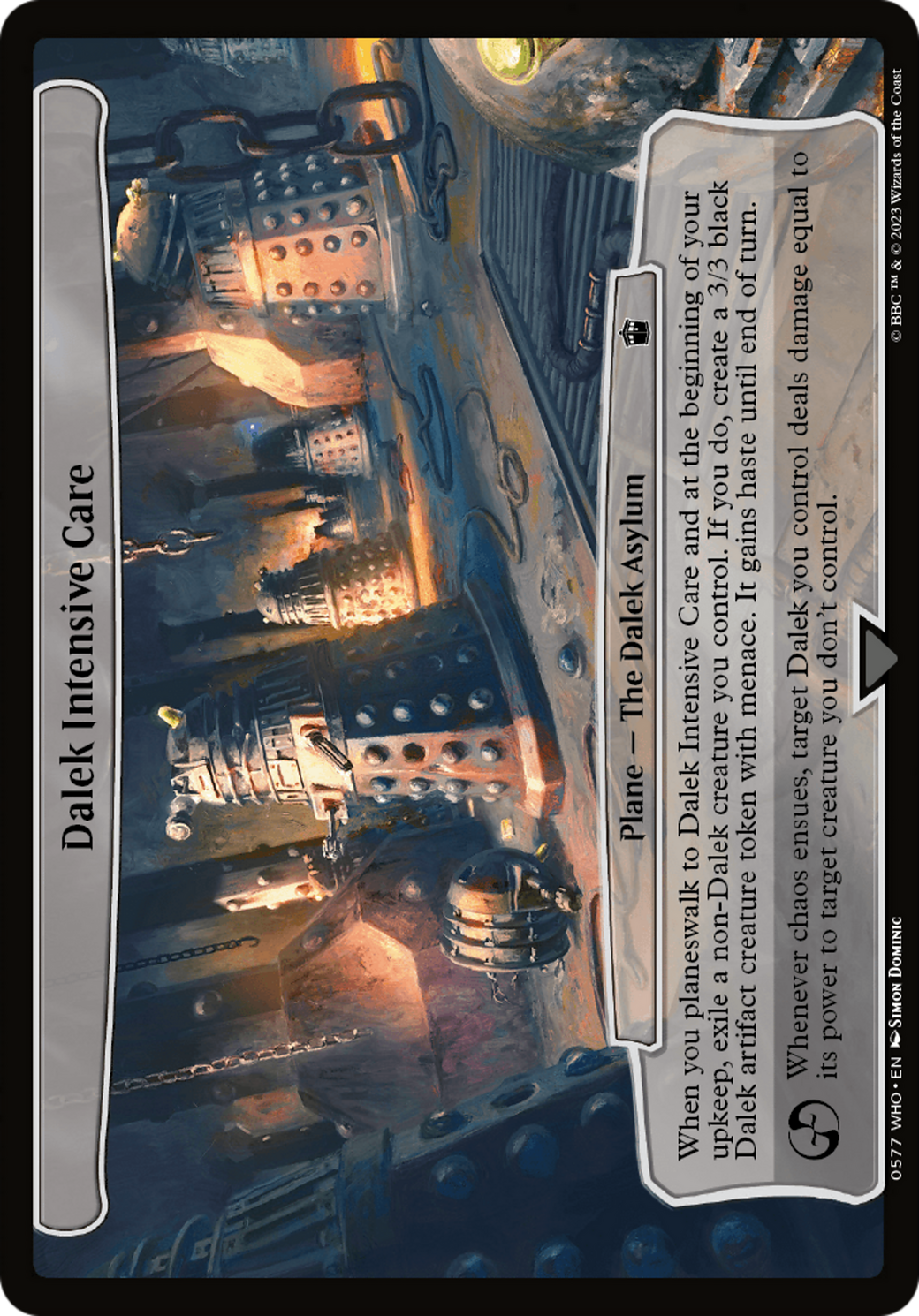 Dalek Intensive Care [Doctor Who] - Magic: The Gathering - Card Brawlers | Quebec | Canada |