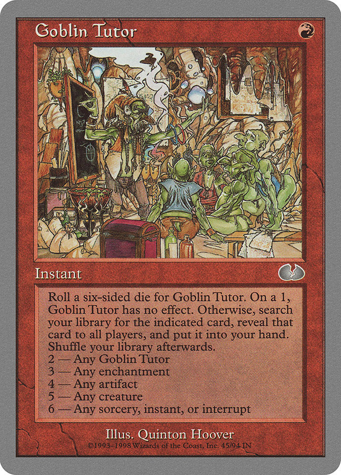 Goblin Tutor [Unglued] - Magic: The Gathering - Card Brawlers | Quebec | Canada |