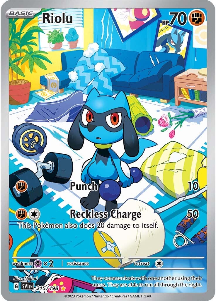 Riolu (215/198) [Scarlet & Violet: Base Set] - Pokémon - Card Brawlers | Quebec | Canada |