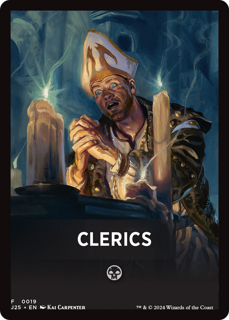 Clerics Theme Card [Foundations Jumpstart Front Cards] - Magic: The Gathering - Card Brawlers | Quebec | Canada |