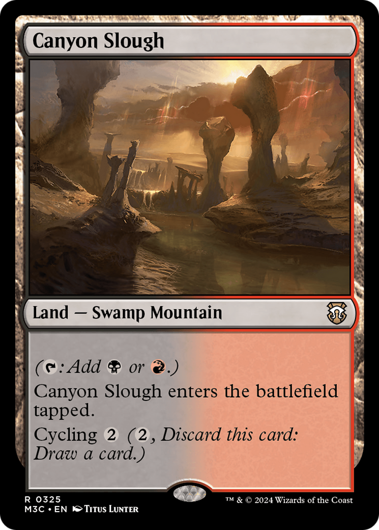 Canyon Slough [Modern Horizons 3 Commander] - Magic: The Gathering - Card Brawlers | Quebec | Canada |