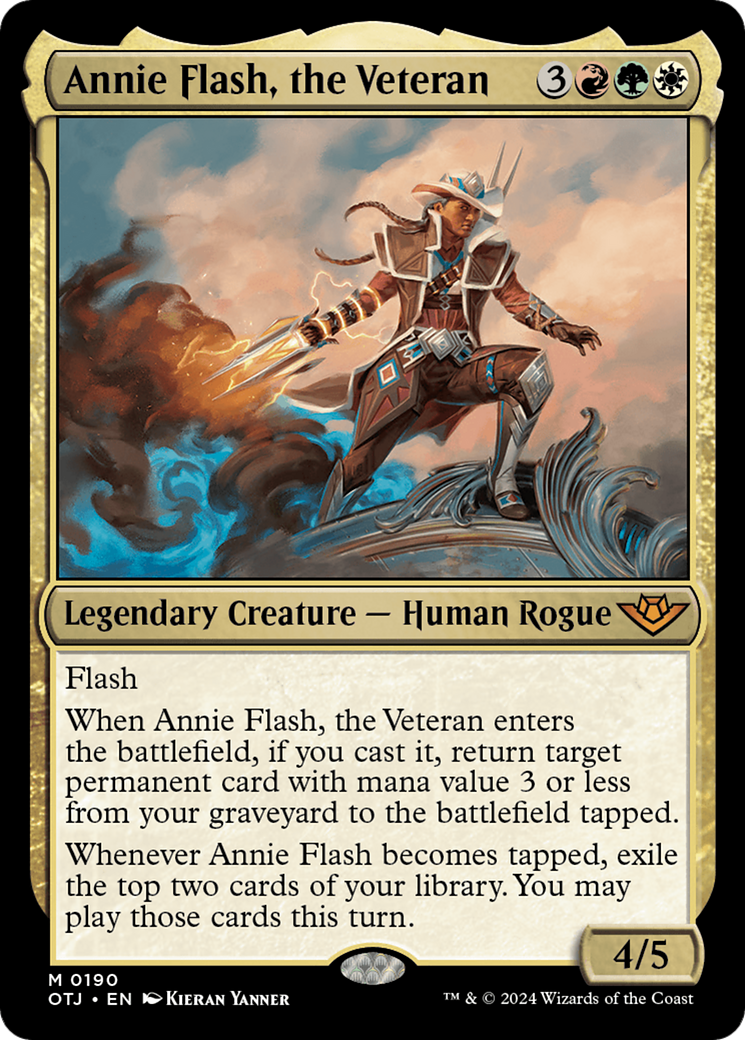 Annie Flash, the Veteran [Outlaws of Thunder Junction] - Magic: The Gathering - Card Brawlers | Quebec | Canada |