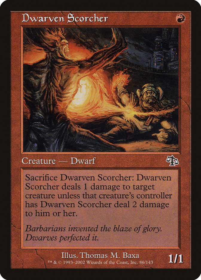 Dwarven Scorcher [Judgment] - Magic: The Gathering - Card Brawlers | Quebec | Canada |