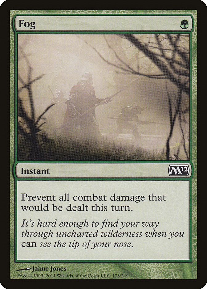 Fog [Magic 2012] - Magic: The Gathering - Card Brawlers | Quebec | Canada |