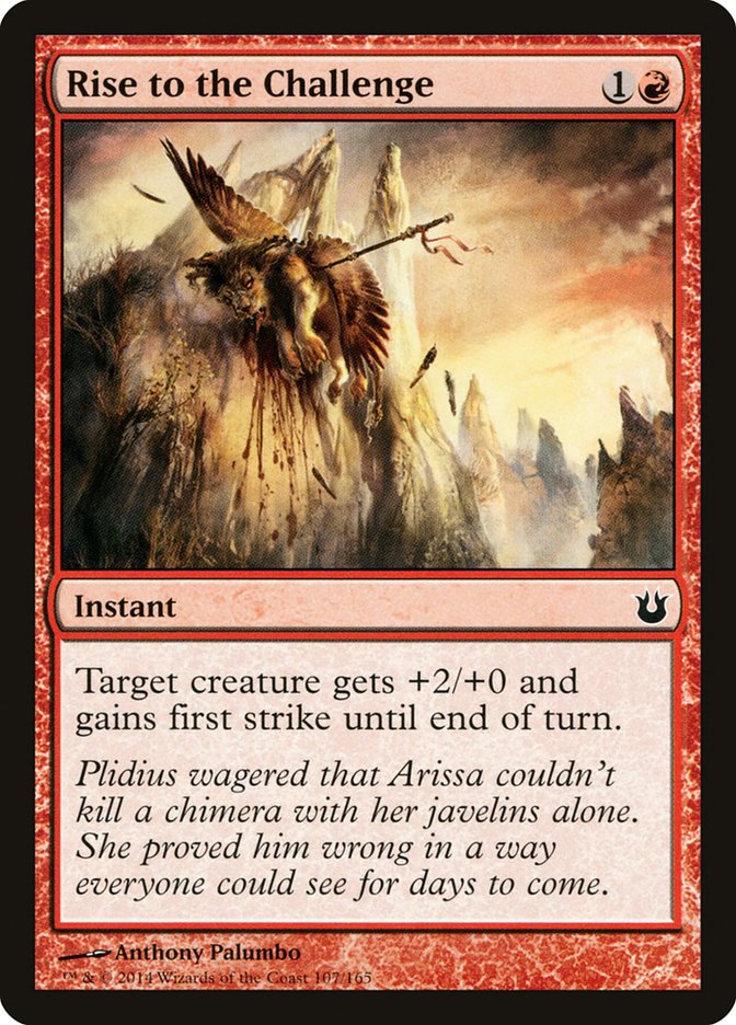 Rise to the Challenge [Born of the Gods] - Magic: The Gathering - Card Brawlers | Quebec | Canada |