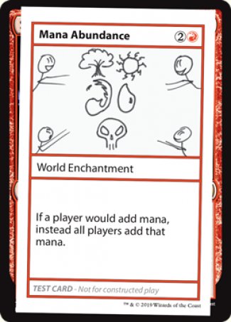 Mana Abundance (2021 Edition) [Mystery Booster Playtest Cards] - Magic: The Gathering - Card Brawlers | Quebec | Canada |