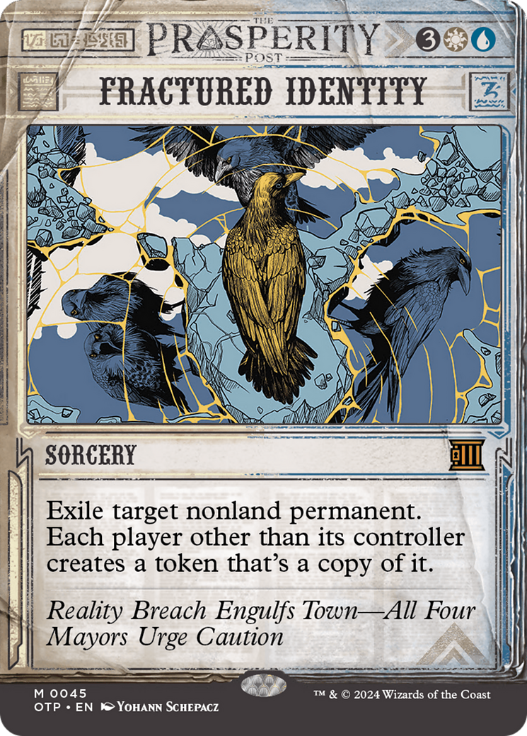Fractured Identity [Outlaws of Thunder Junction: Breaking News] - Magic: The Gathering - Card Brawlers | Quebec | Canada |