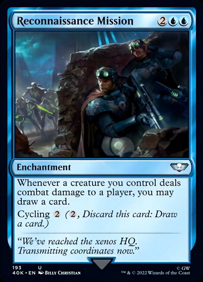 Reconnaissance Mission (Surge Foil) [Warhammer 40,000] - Magic: The Gathering - Card Brawlers | Quebec | Canada |