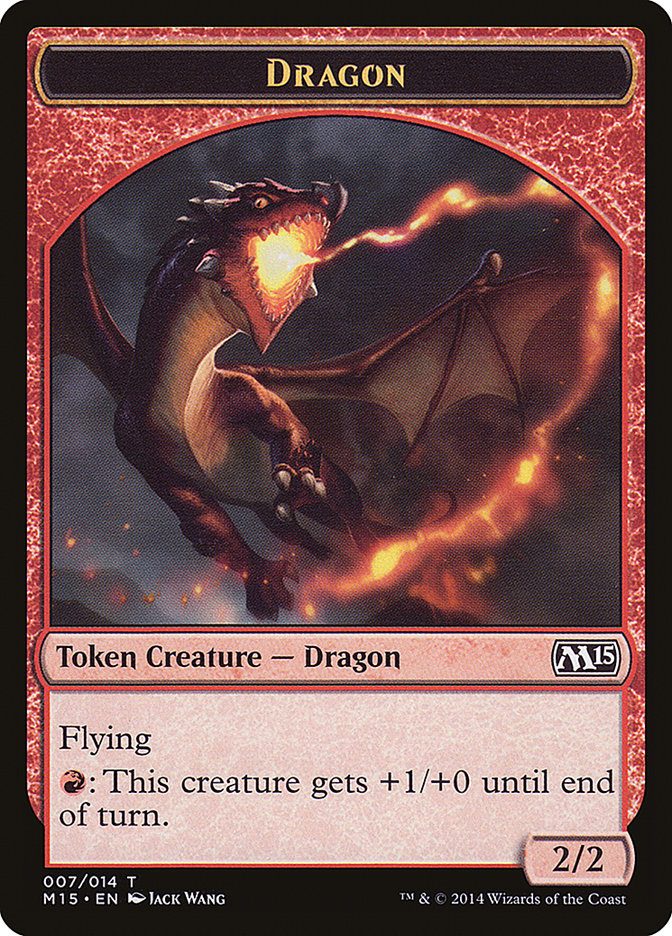 Dragon Token [Magic 2015 Tokens] - Magic: The Gathering - Card Brawlers | Quebec | Canada |
