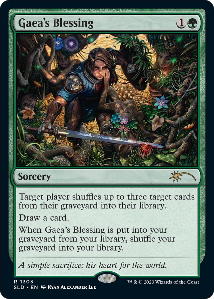 Gaea's Blessing [Secret Lair Drop Series] - Magic: The Gathering - Card Brawlers | Quebec | Canada |