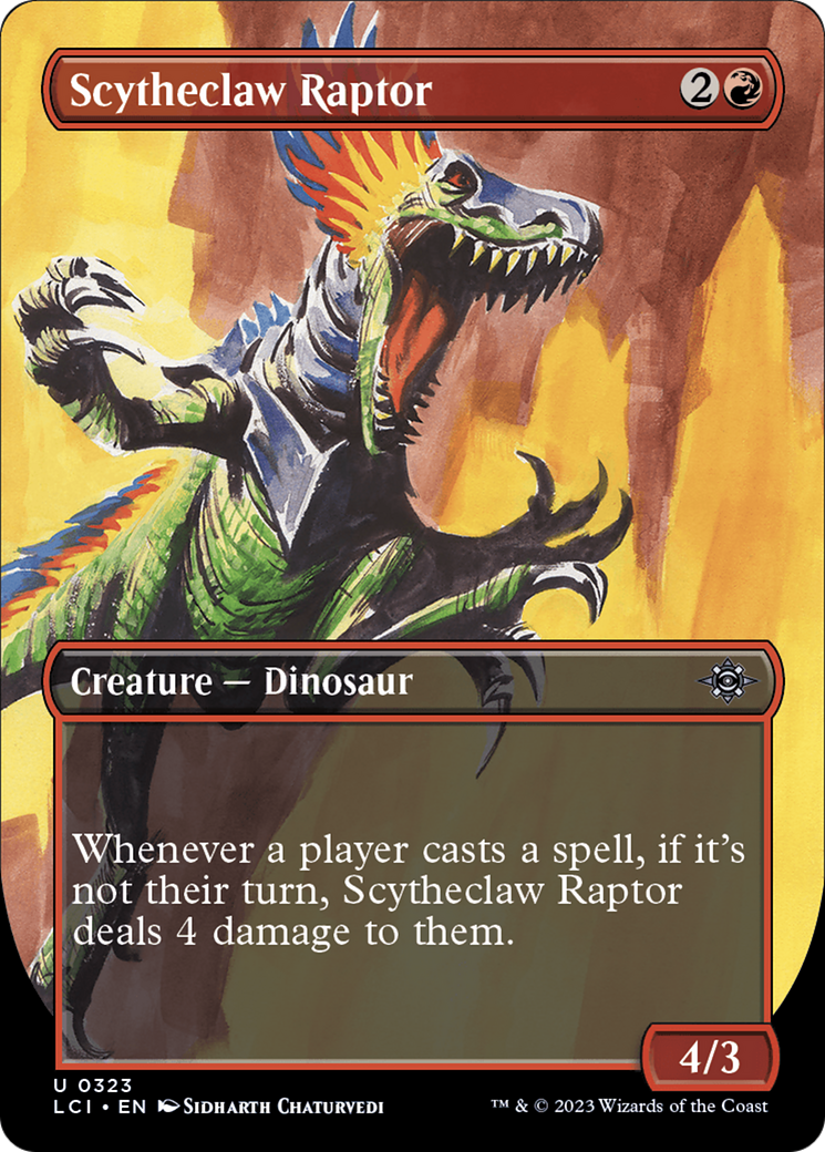 Scytheclaw Raptor (Borderless) [The Lost Caverns of Ixalan] - Magic: The Gathering - Card Brawlers | Quebec | Canada |